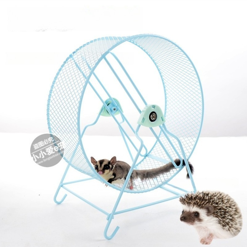 Hamster Cage Wheel - 32cm Dropshipping Metall-Laufrad, geräuscharm, für Hamsterkäfige,