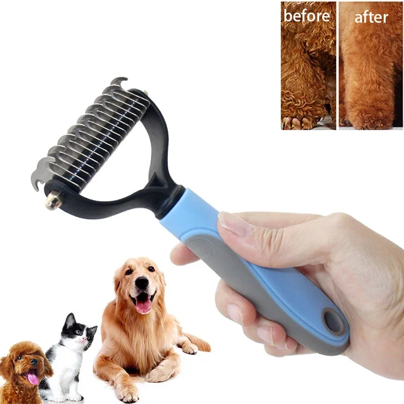 Dog Grooming Clippers - Haustier Katze Haar Entfernung Kamm Bürste