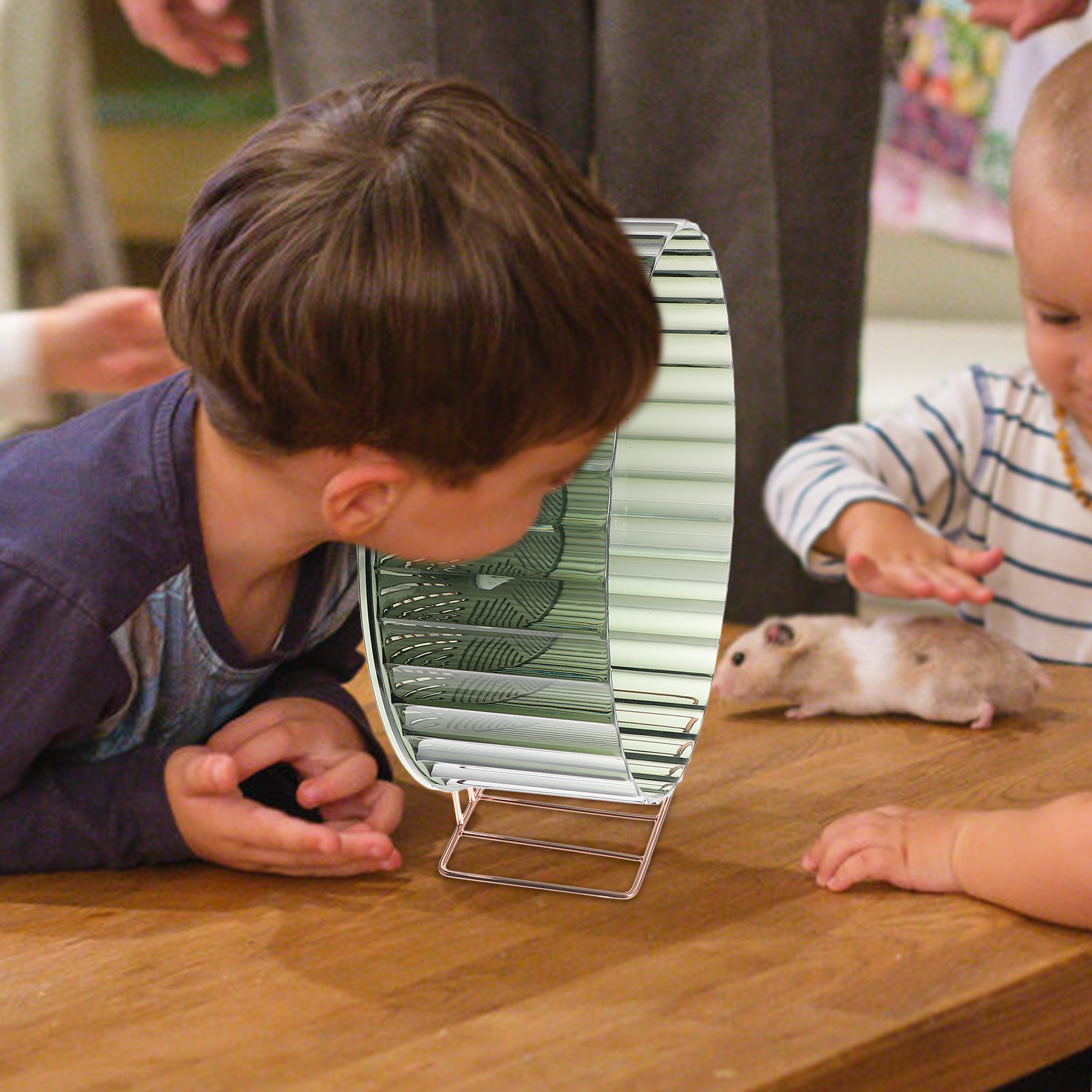 Hamster Cage Wheel - Hamsterrad für gesundes Wachstum, Übungsrad für