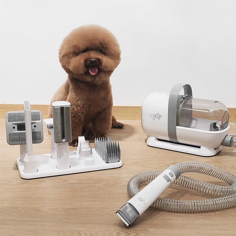 Dog Grooming Clippers - KINYU 7-in-1 Professionelles Katzen- und Hundehaarpflege-Set