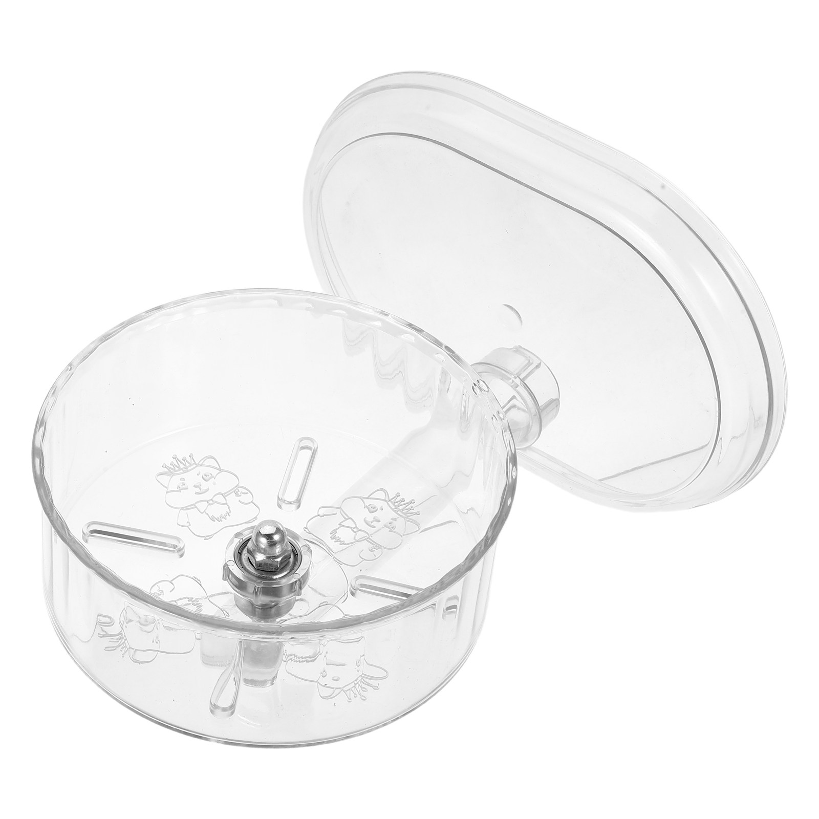 Hamster Cage Wheel - 15 cm leises Hamster-Laufrad mit Ständer,