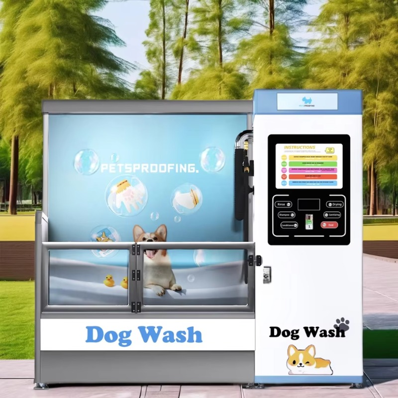 Pet Supplies Wash Station - Neu gestaltete neue selbstbedienende automatische münzbetriebene