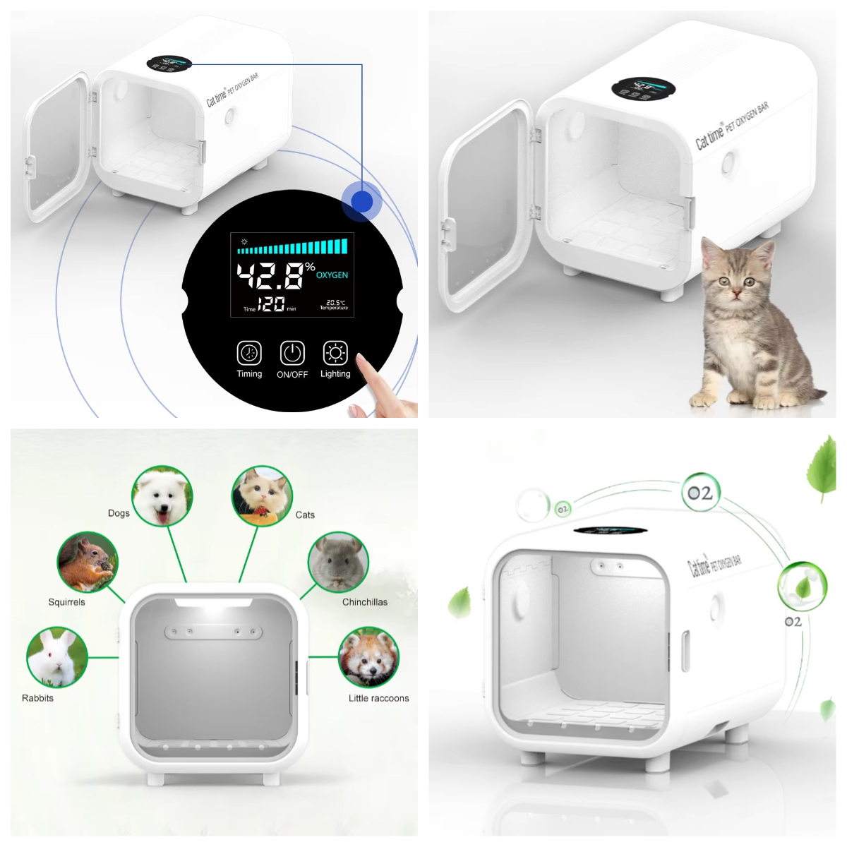 Pet Supplies Vet Clinic - JW Tierklinik Ein-Knopf-Bedienung Versorgungsausrüstung für Kleintiere