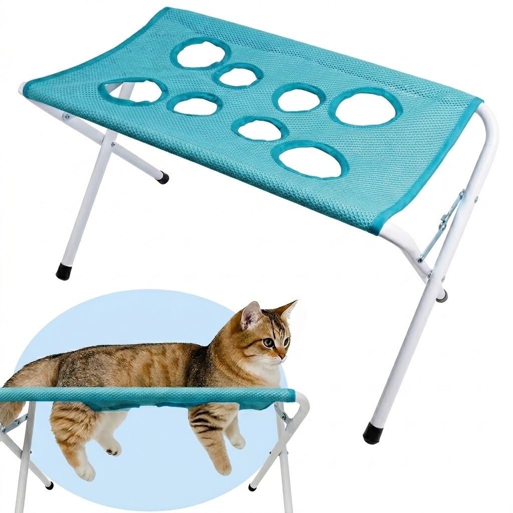 Dog Grooming Clippers - Katzen-Badehilfe, Nagelknipser-Halter, Haustier-Pflegehängematte, Kratz- und Bissfester