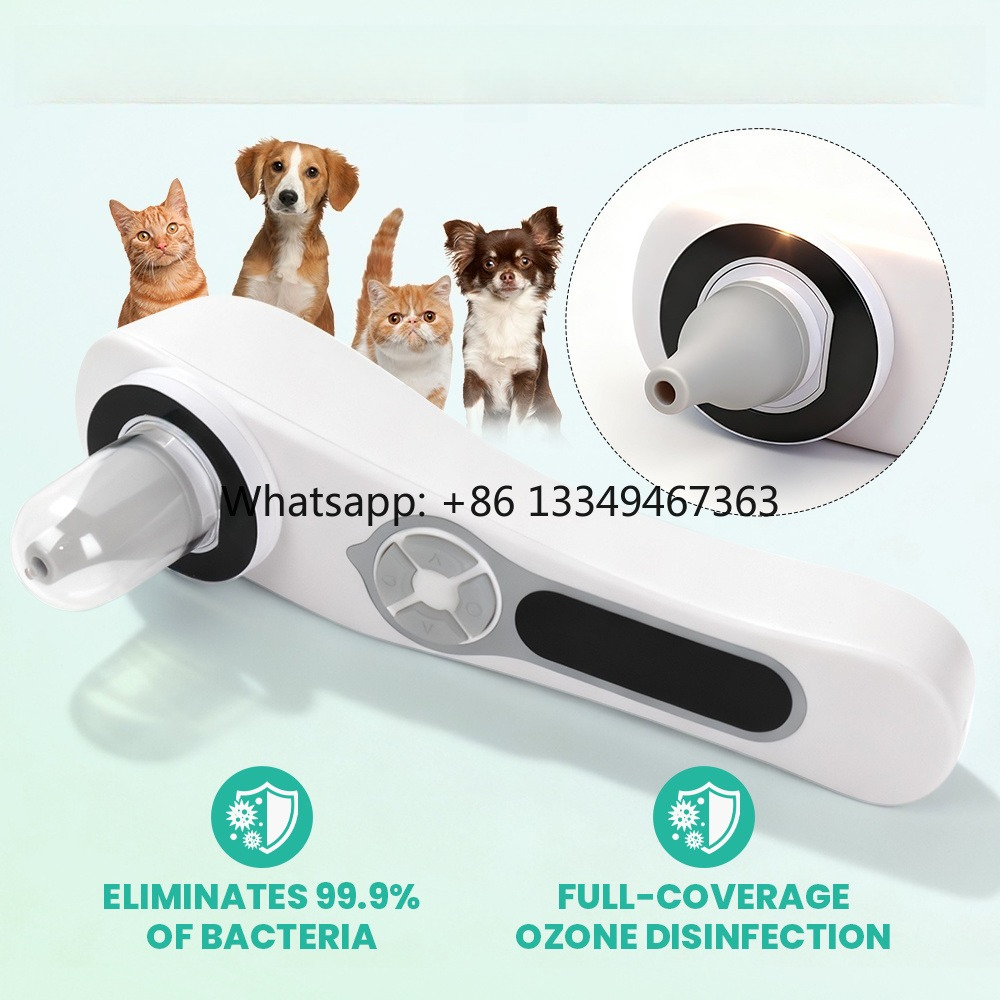 Pet Ear Cleaner - Klinik-Heim-Krankenhaus-Gerät Katzen- und Hunde-Ohrenschmalzentferner Therapeutisches Veterinär-Instrument