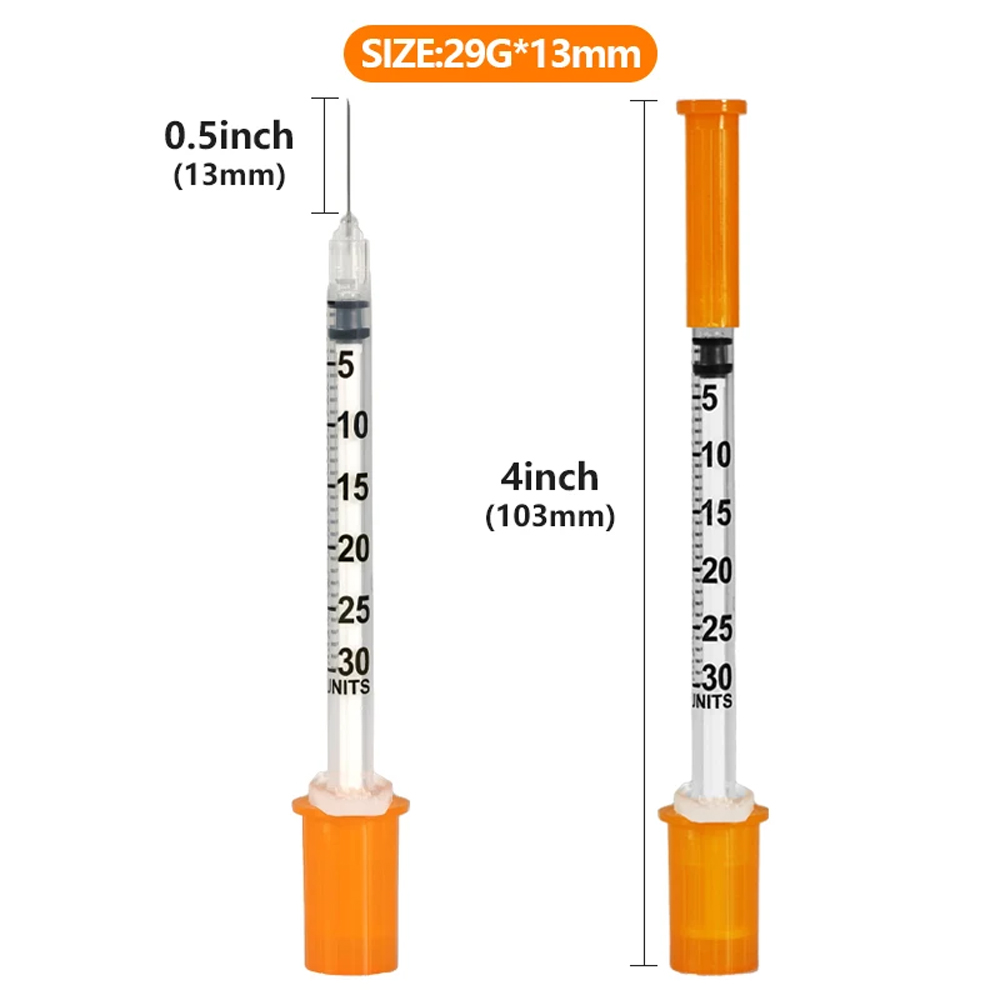 100 Stück 0,3ml 29G 13mm Insul – Pet Supplies Vet Clinic Bewertung und Preis