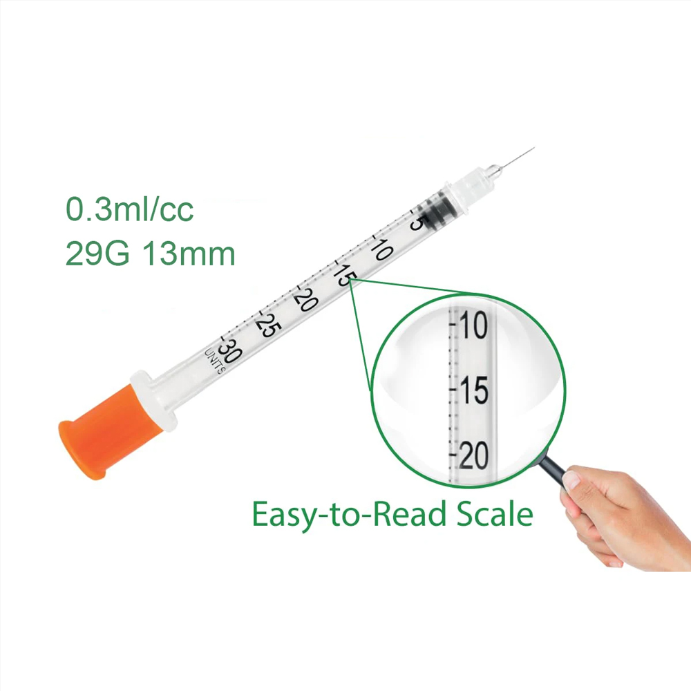 100 Stück 0,3ml 29G 13mm Insul – Pet Supplies Vet Clinic Bewertung und Preis