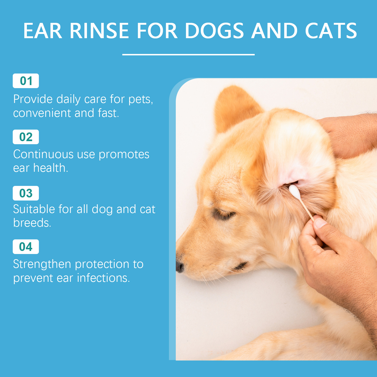 Haustier-Ohrenreiniger für Hun – Pet Ear Cleaner Bewertung und Preis