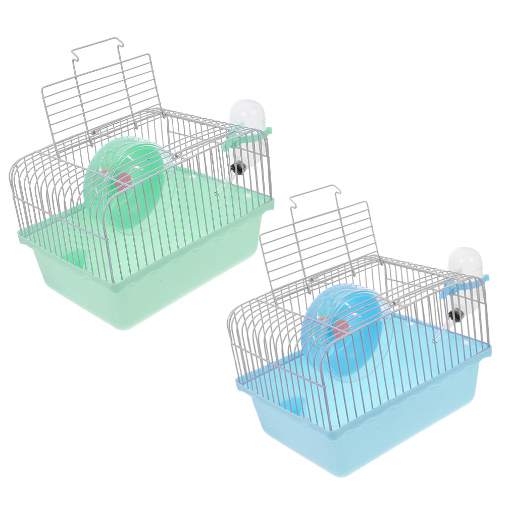 2 Stück Tragbarer Hamster-Tran – Hamster Cage Wheel Bewertung und Preis