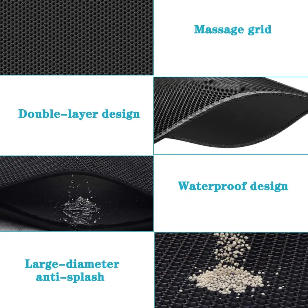 70x120cm große Katzenstreu-Mat – Cat Litter Mat Bewertung und Preis