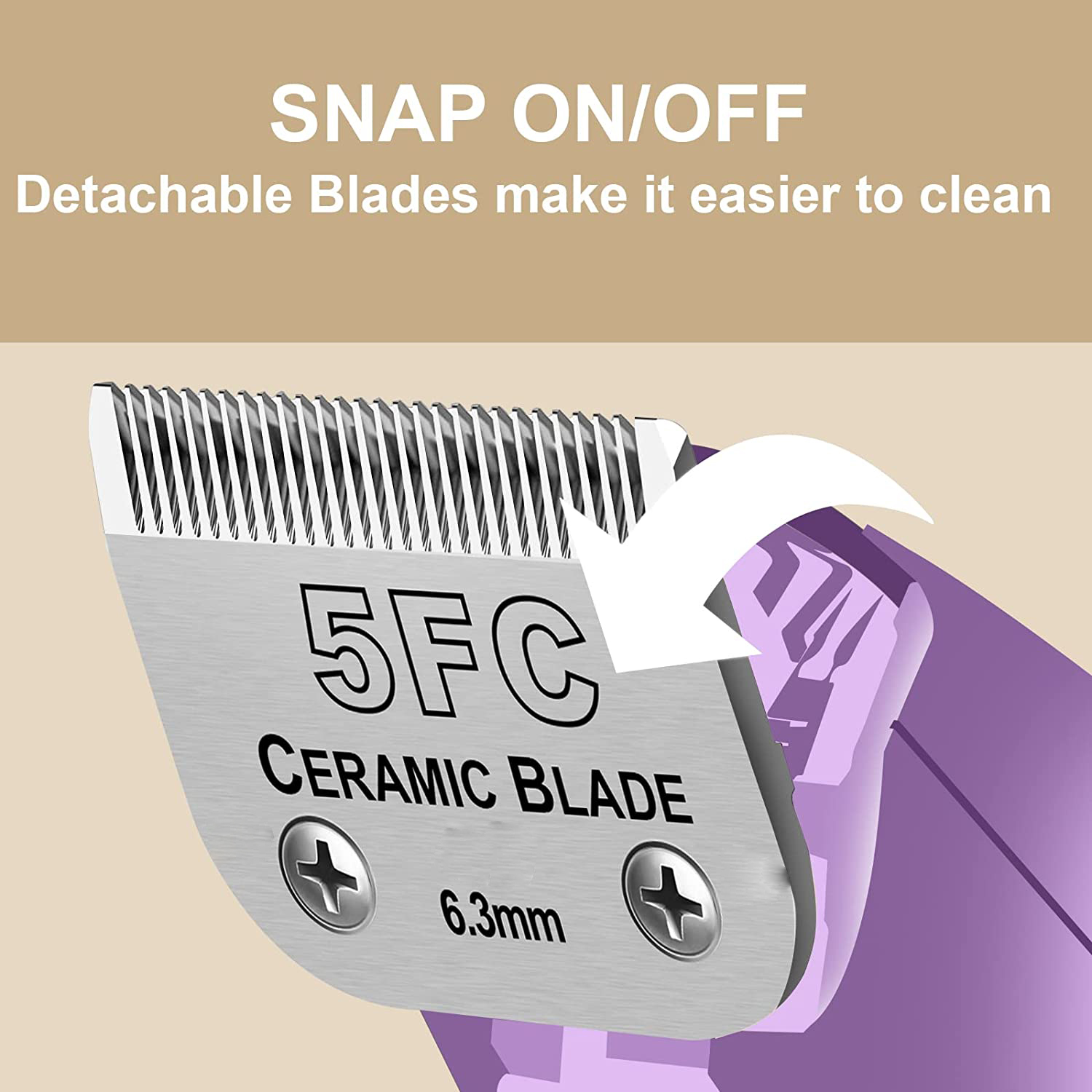 5FC abnehmbare Haarschneidemas – Dog Grooming Clippers Bewertung und Preis