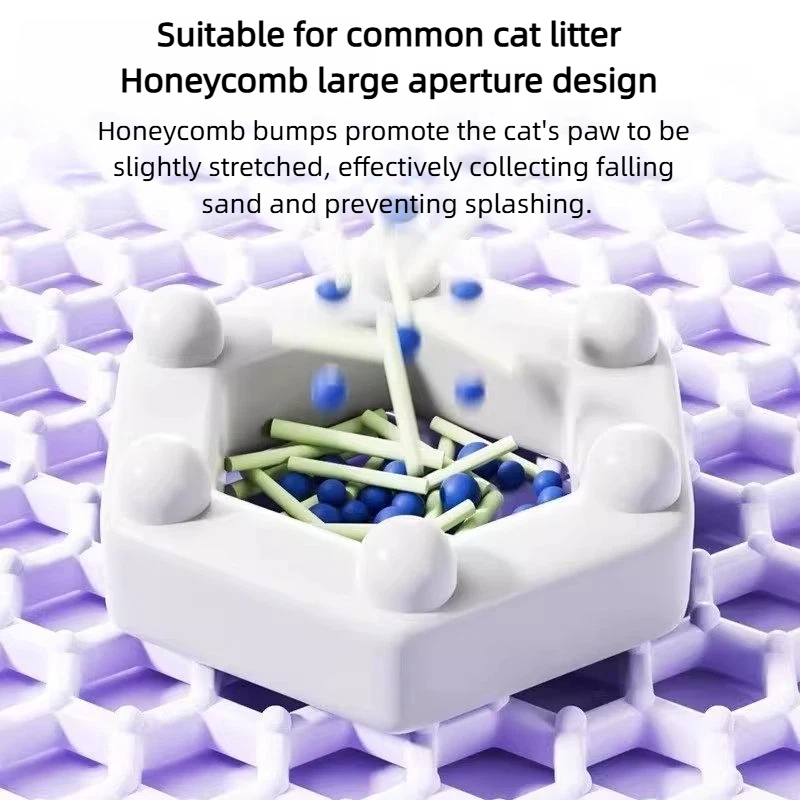 Lila Katzenstreu-Matte Doppels – Cat Litter Mat Bewertung und Preis