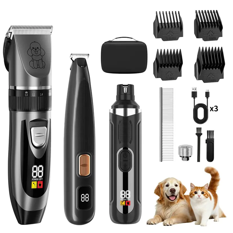 Für kabelloses Hundehaarschnei – Dog Grooming Clippers Bewertung und Preis